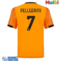 AS Roma Lorenzo Pellegrini #7 Gostujuci Dres 2025-26 Kratak Rukav